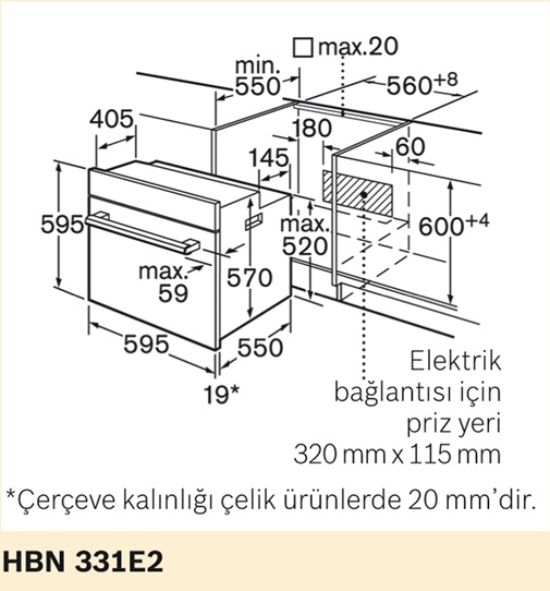 HBN331E2 teknik çizim